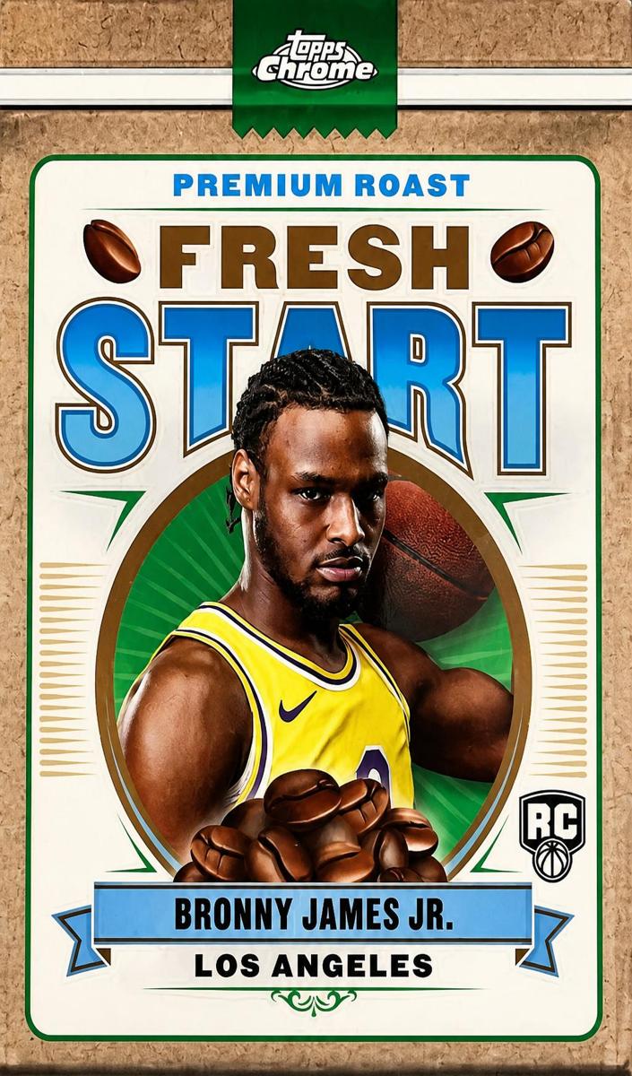 2024 Bronny James Jr. [Pink Basketball Refractor] #FS-15