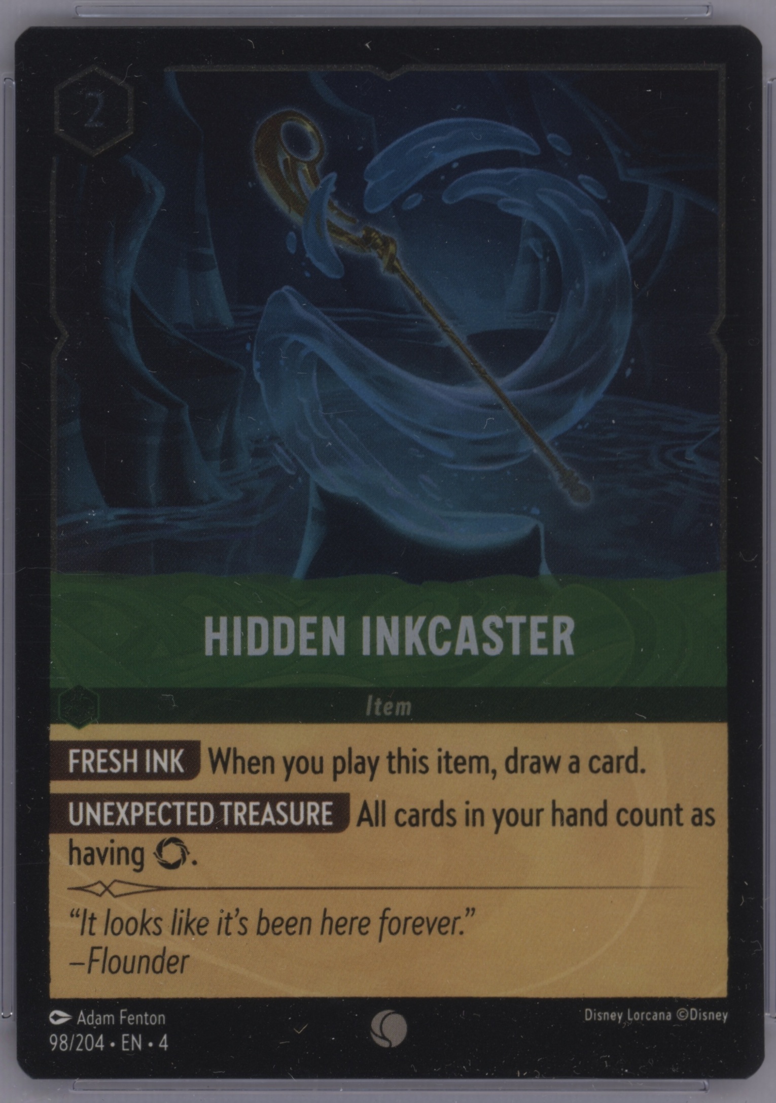 2024 Hidden Inkcaster [Foil] #98