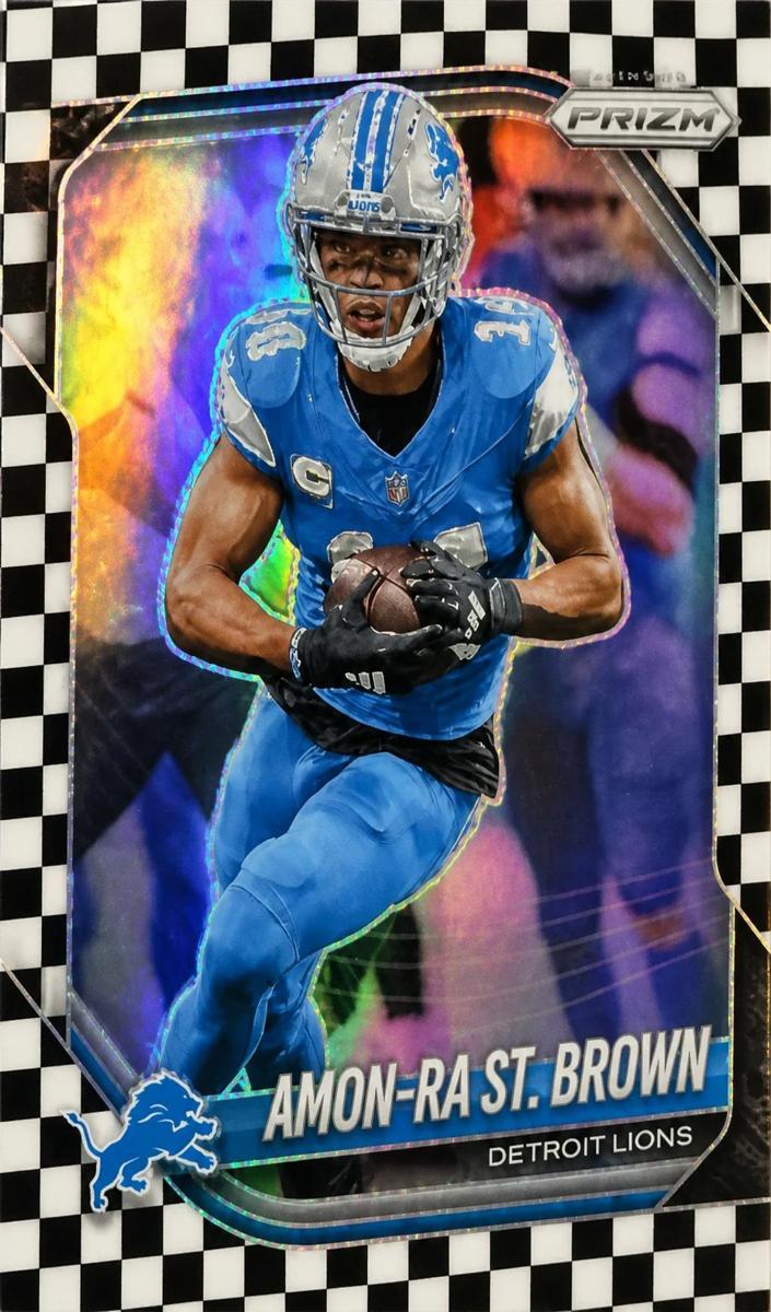 Amon-Ra St. Brown 2025 Prizm Football card