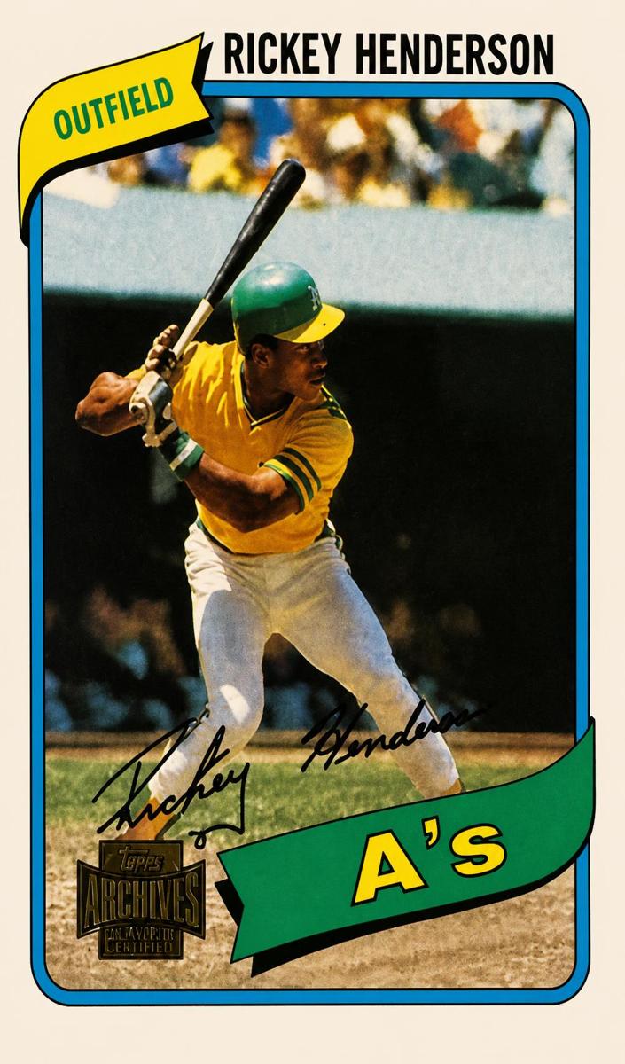 2001 Rickey Henderson #11