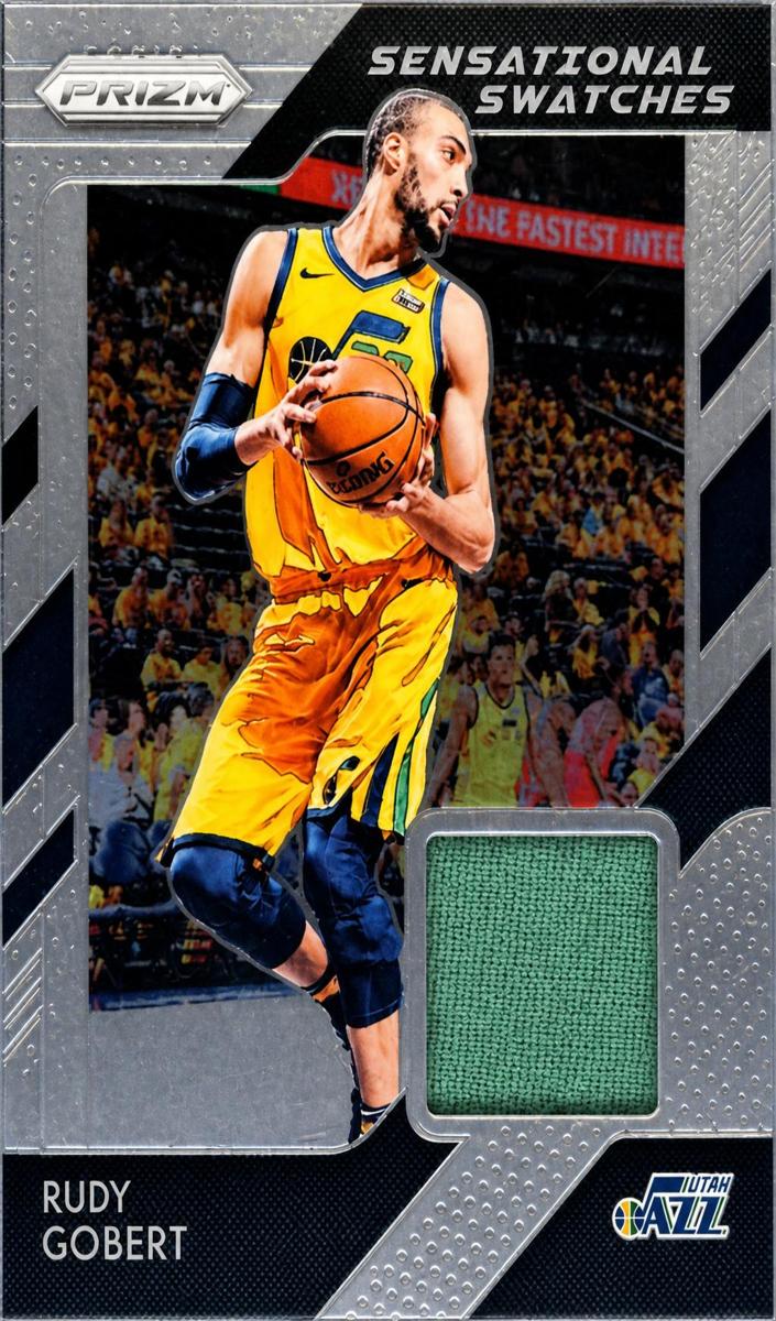 2018 Panini Prizm Rudy Gobert #35 card