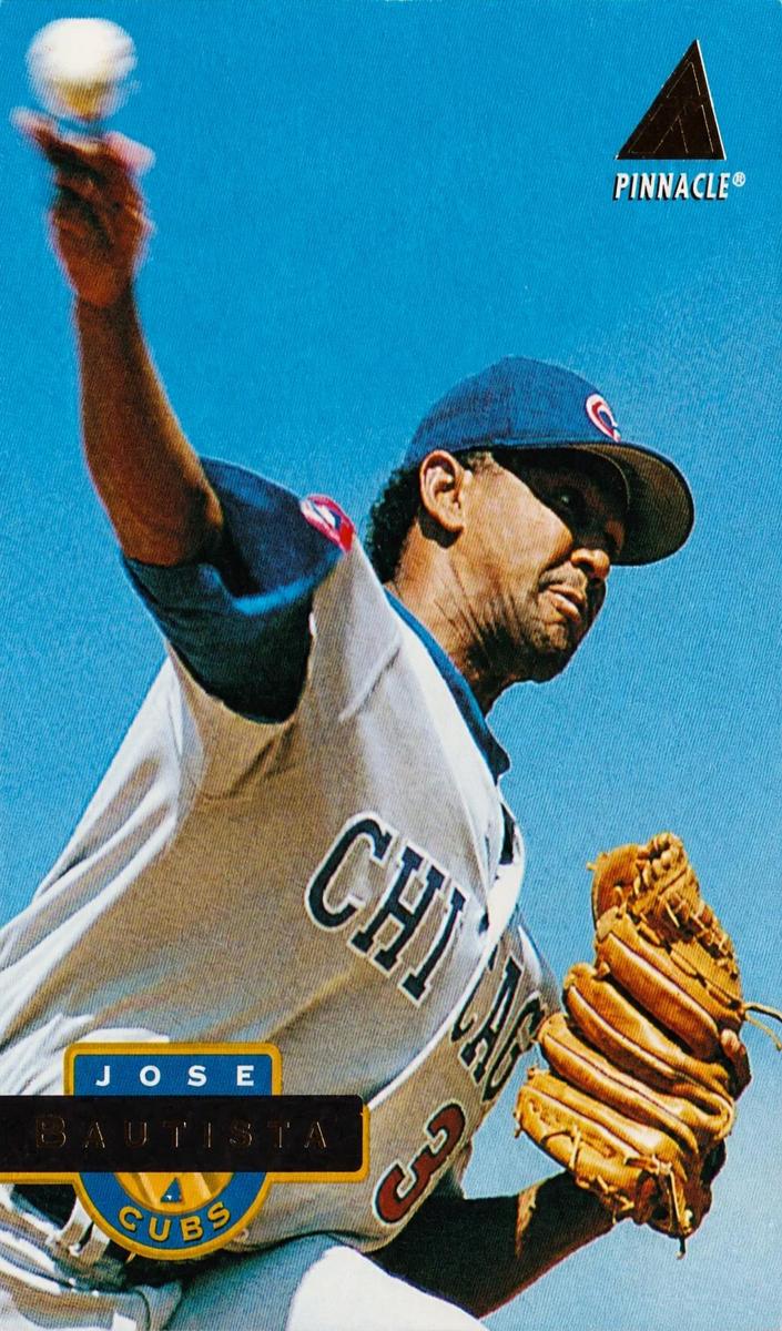 1994 Pinnacle Jose Bautista #445 card