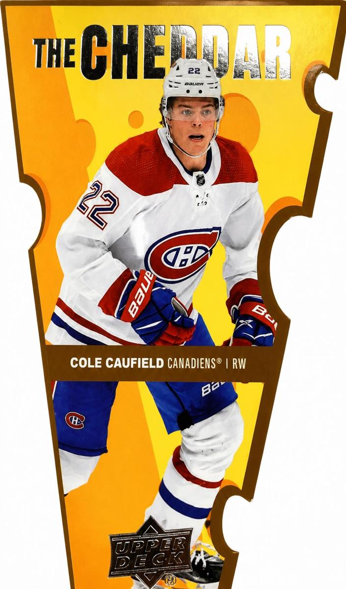 2021 Skybox Metal Universe Cole Caufield [Gold] #TC-4 card