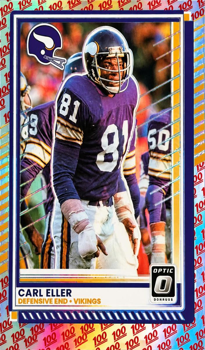 Carl Eller 2025 Donruss Optic Football card