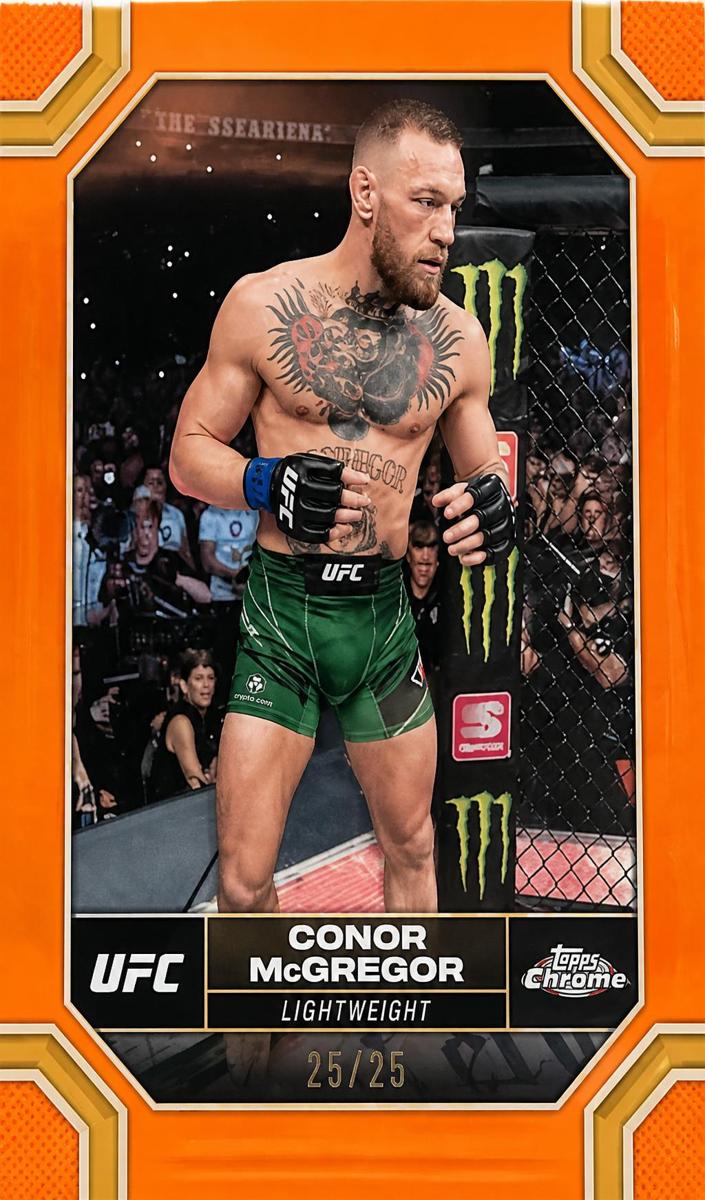 2024 Conor McGregor [Orange Refractor] #49