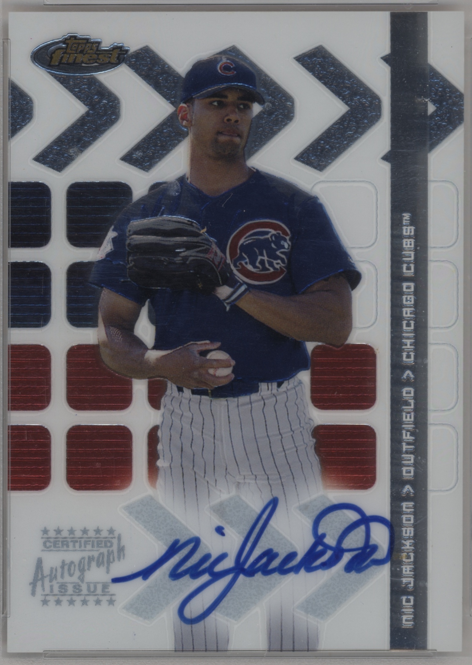 2002 Topps Finest Baseball Nic Jackson #101