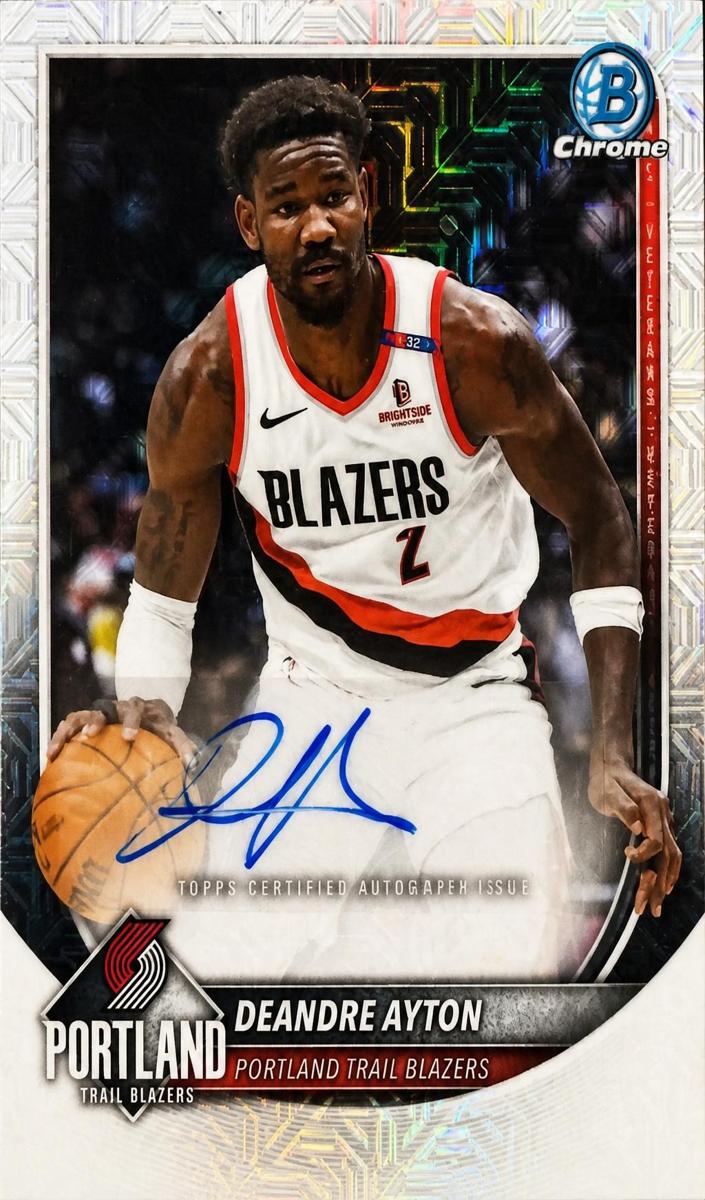 Deandre Ayton 2025 Bowman Basketball card