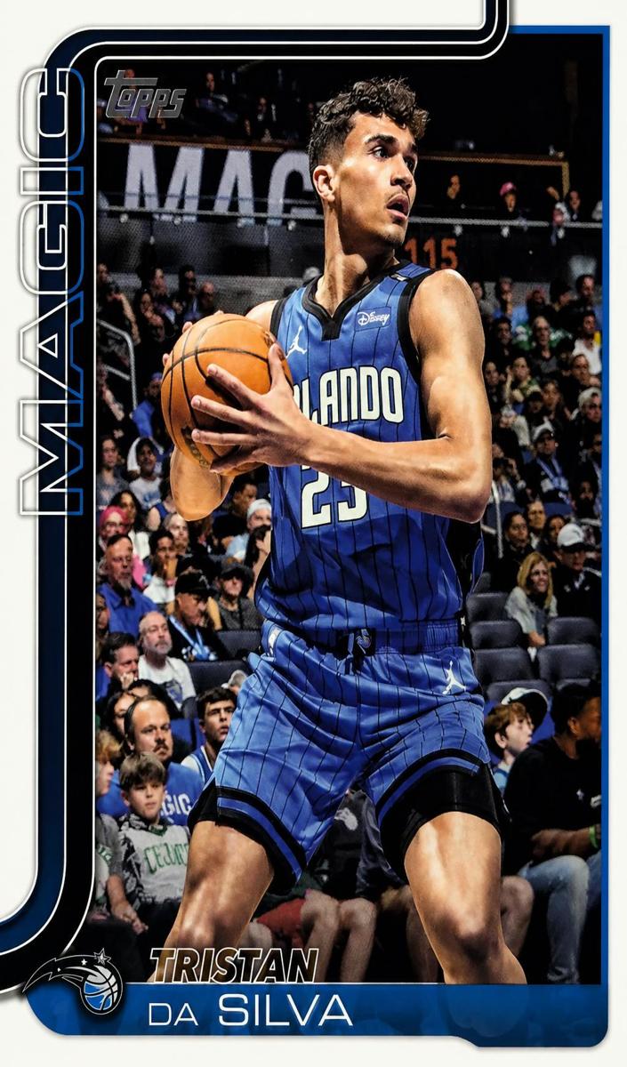 Tristan da Silva 2025 Topps Basketball card