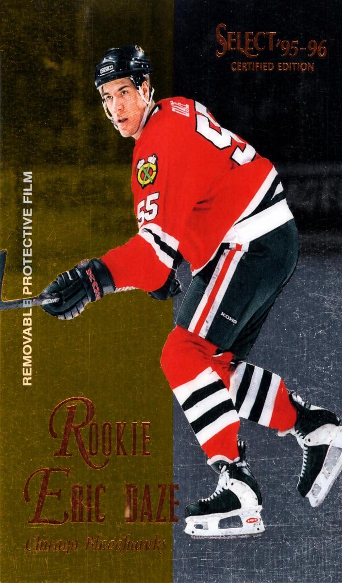 1995 Select Certified Eric Daze [Mirror Gold] #132 card