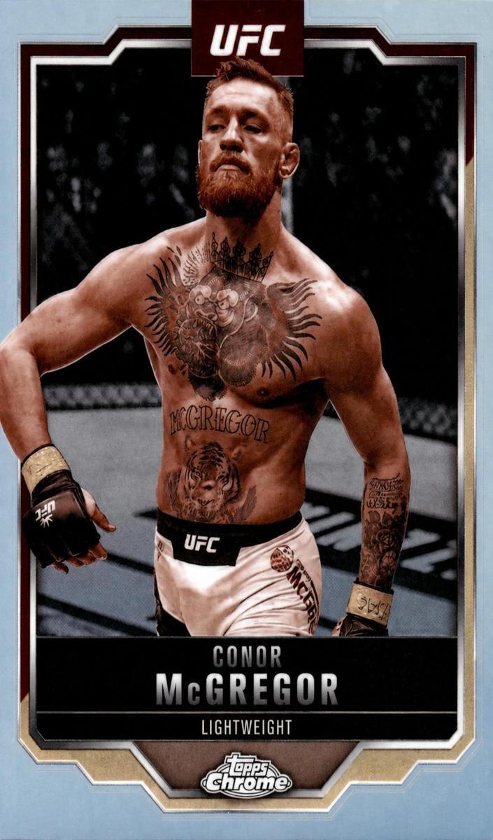 2025 Conor McGregor [Gold Geometric Refractor] #101
