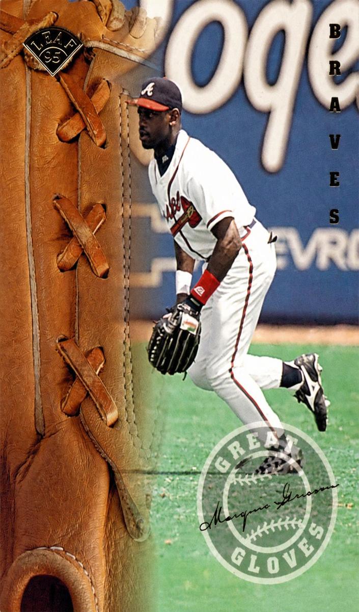 1995 Leaf Marquis Grissom #7 card