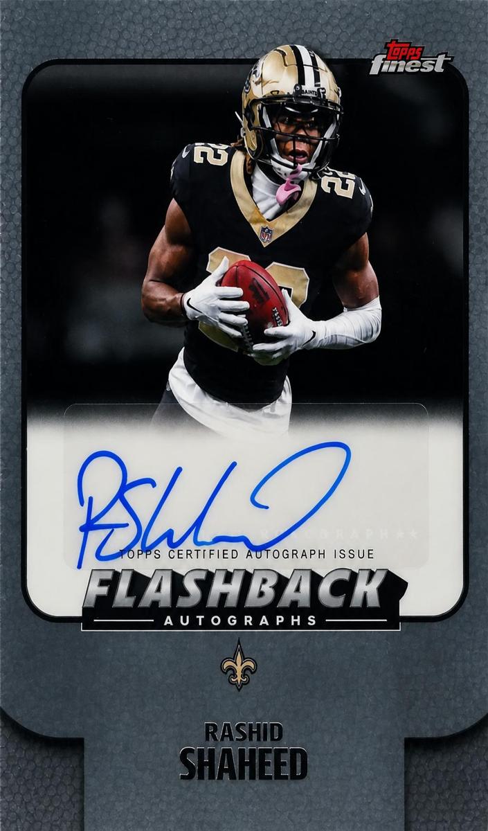 Rashid Shaheed 2025 Finest Football card