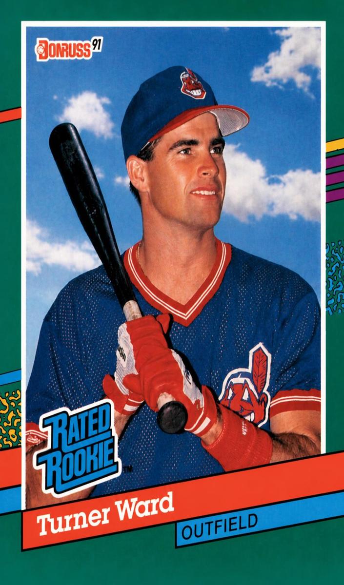 1991 Donruss Turner Ward #429 card