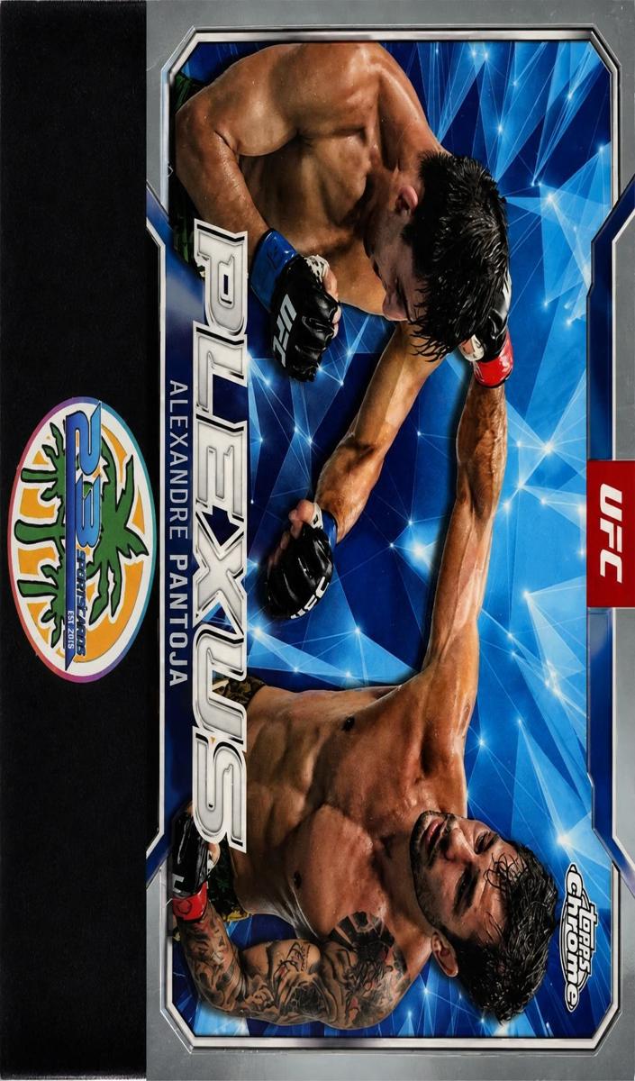 2025 Topps Chrome Alexandre Pantoja [Gold Refractor] #PLX-8 card