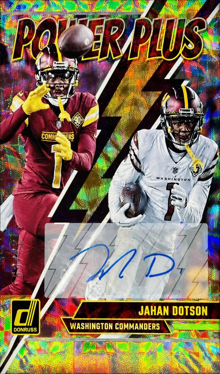 2023 Panini Donruss Jahan Dotson #PP-10 card