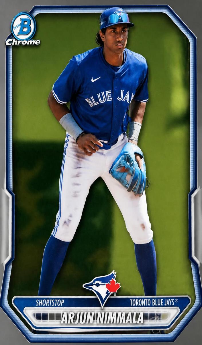 Arjun Nimmala 2026 Bowman Baseball card