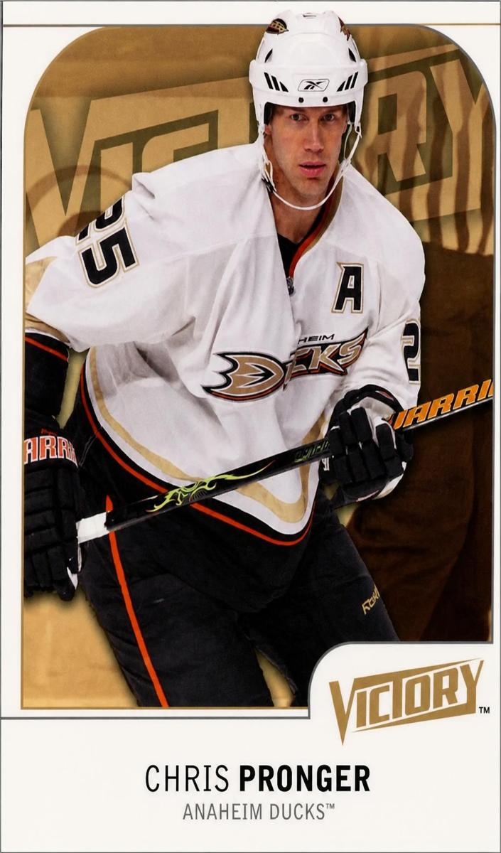 2009 Upper Deck Victory Chris Pronger #5 card