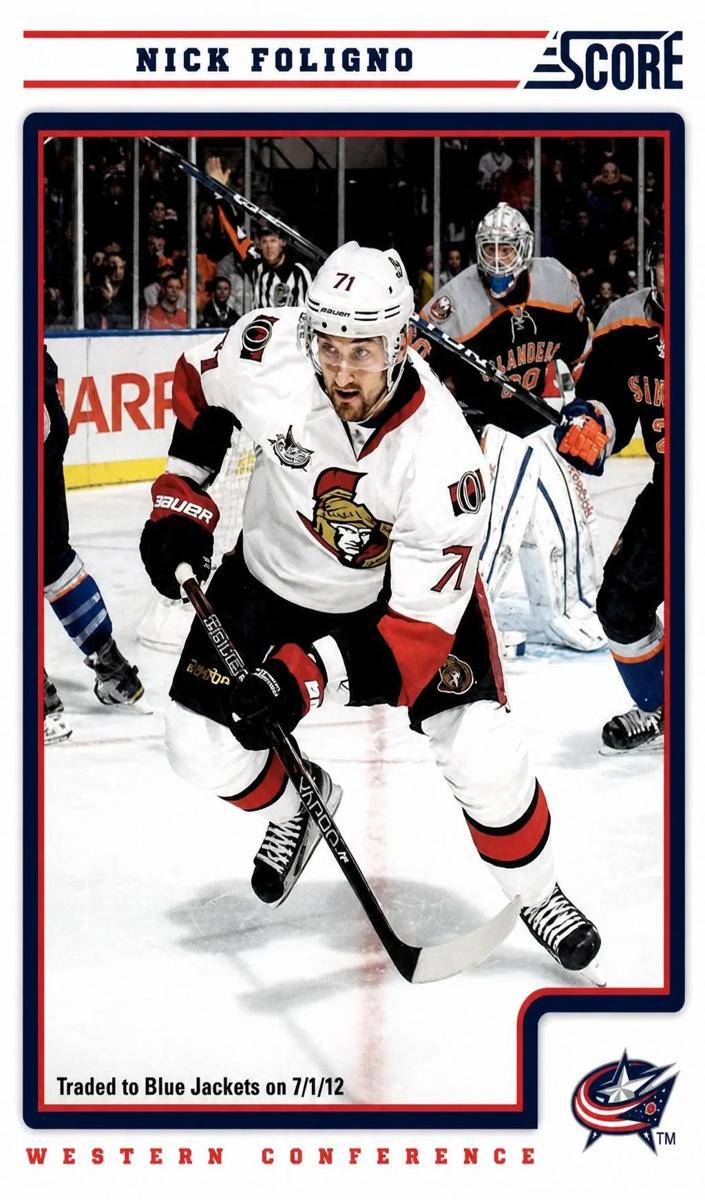 2012 Nick Foligno #154