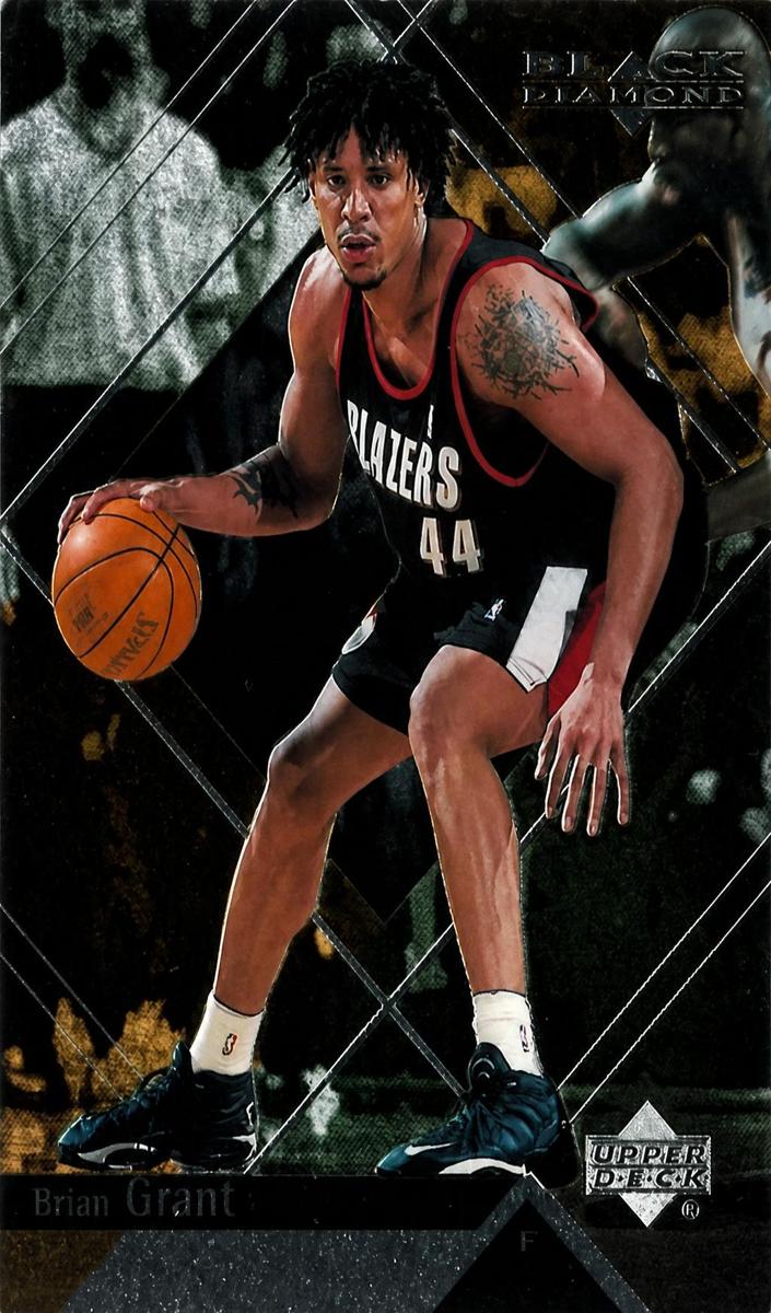 1999 Upper Deck Black Diamond Brian Grant #66 card