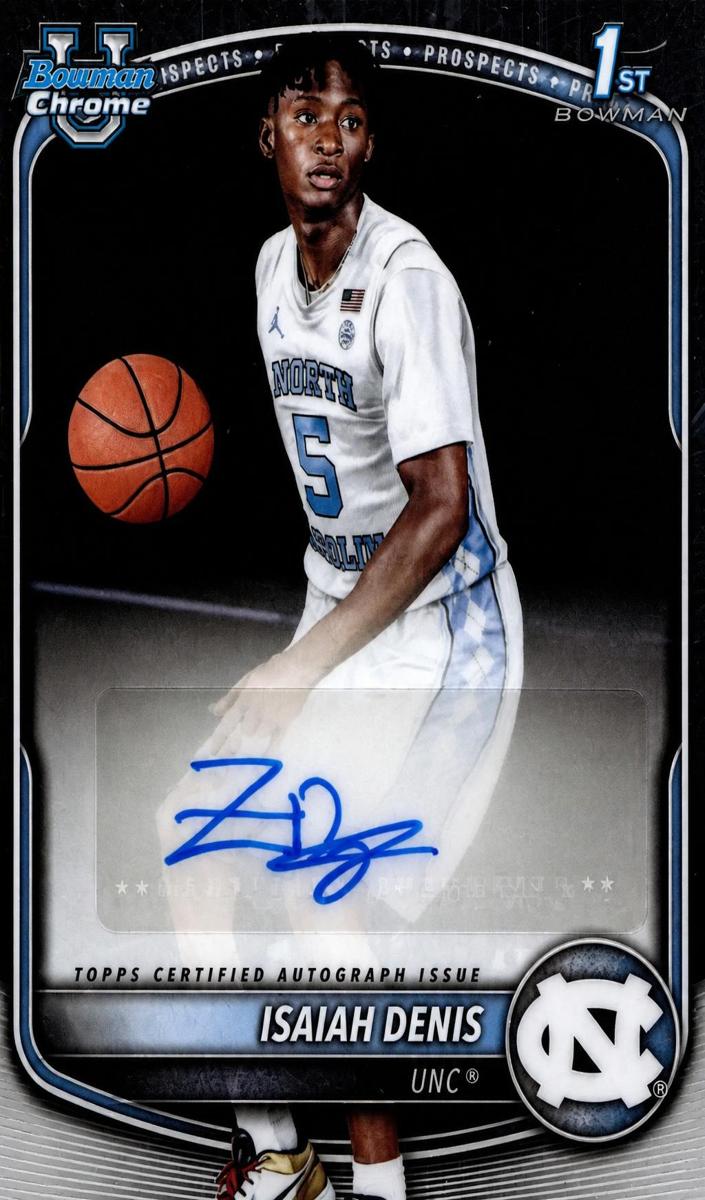 2025 Bowman Isaiah Denis #CPA-ID card