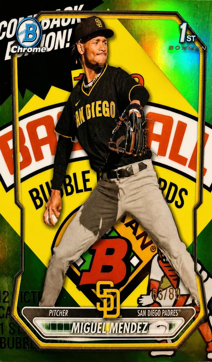 Miguel Mendez 2026 Bowman Baseball card