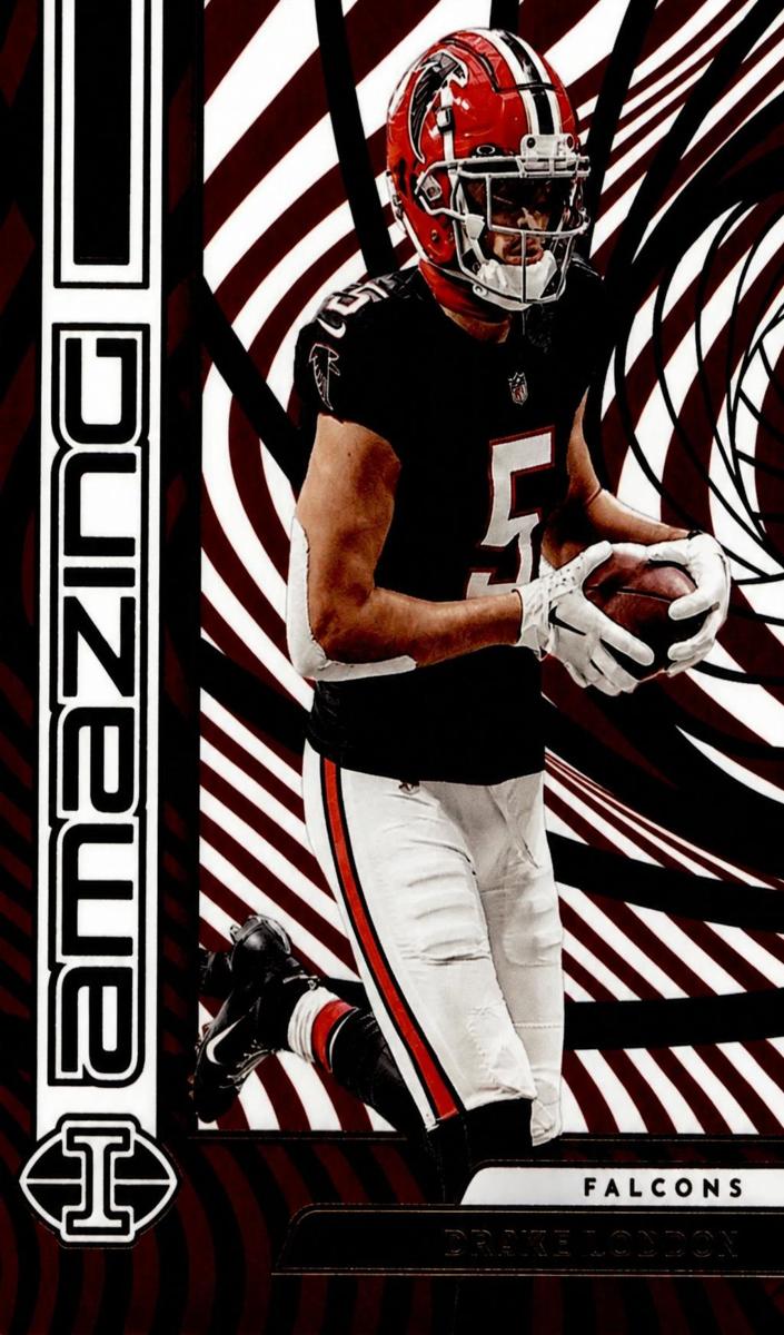 Drake London 2023 Illusions Football card