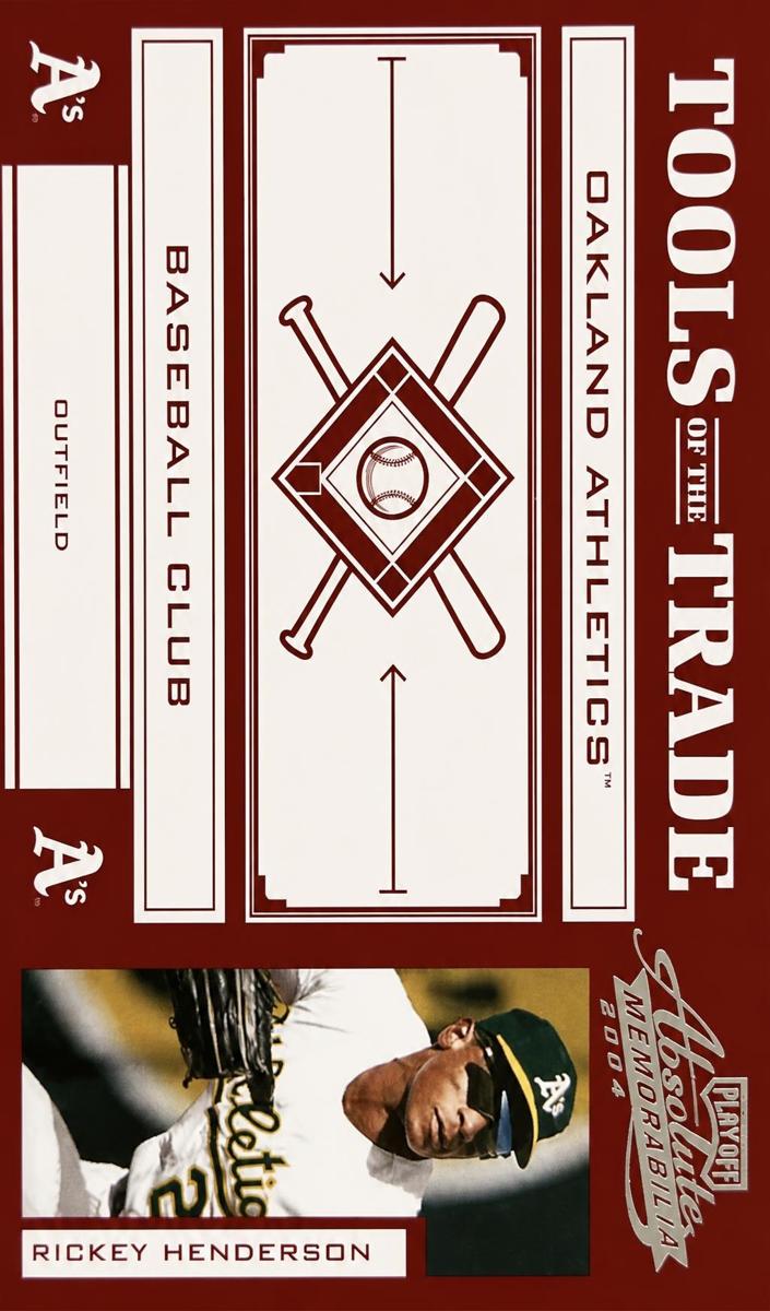 2004 Rickey Henderson #TT-123