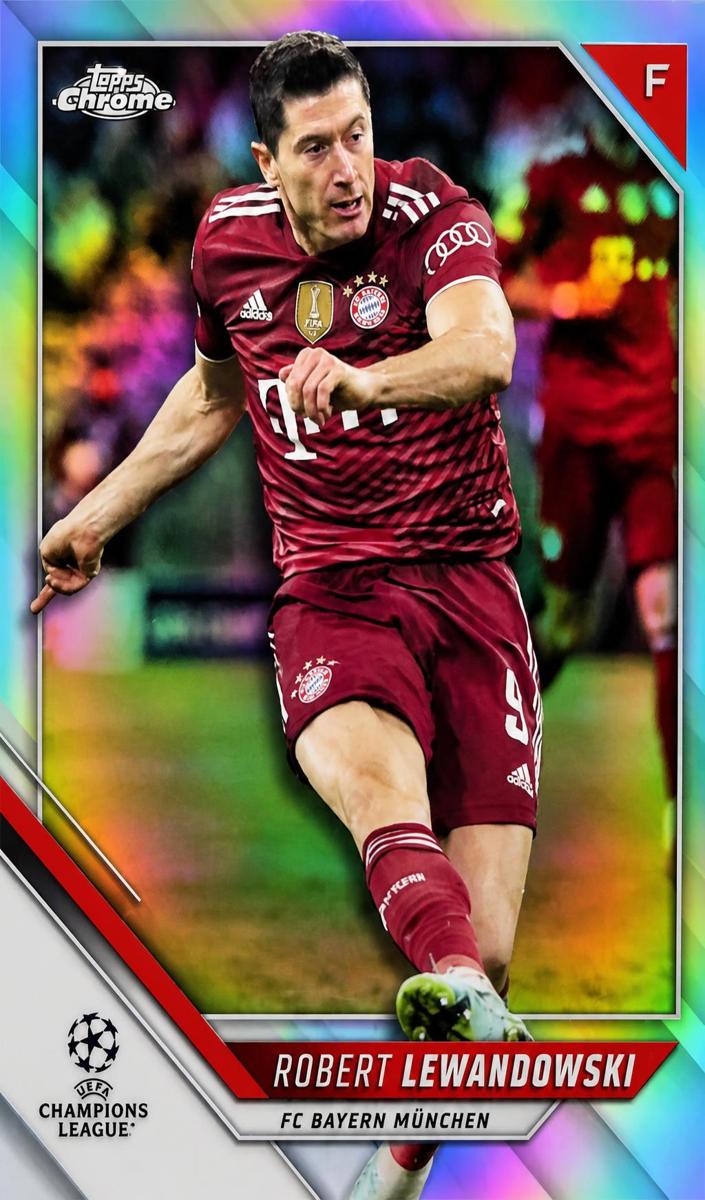 2021 Robert Lewandowski [Refractor] #123