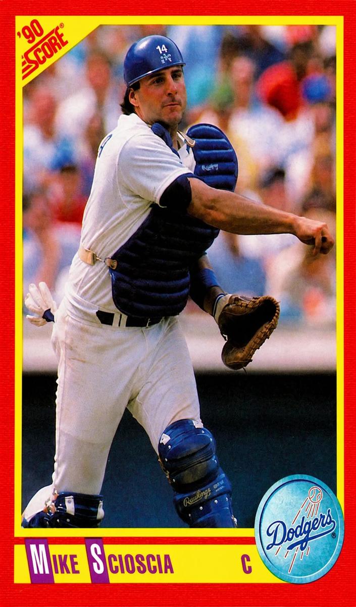 1990 Mike Scioscia #398