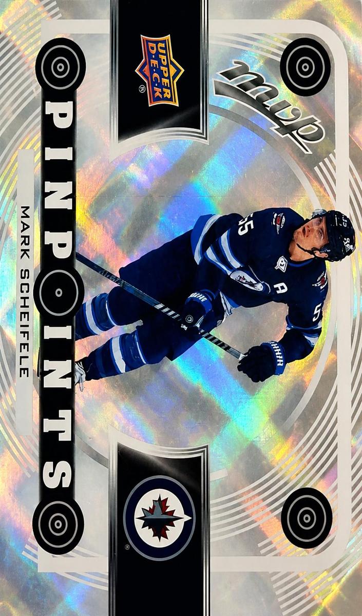 2022 Upper Deck MVP Mark Scheifele #PP-4 card