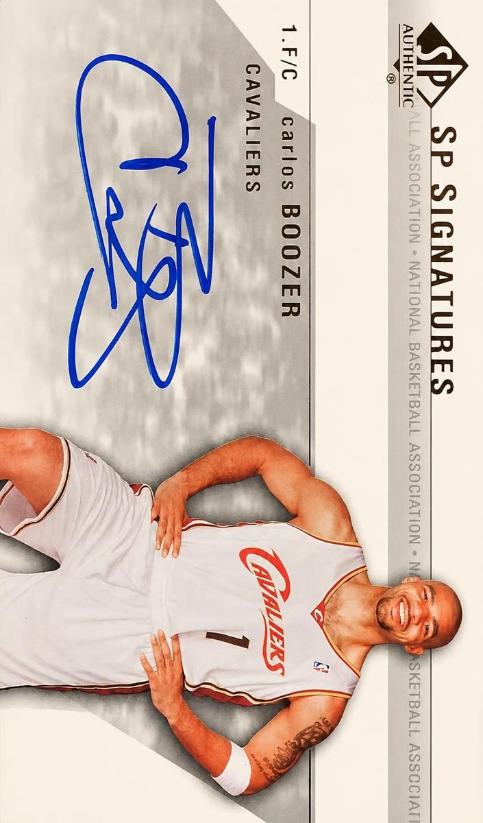 2003 SP Authentic Carlos Boozer #CO-A card