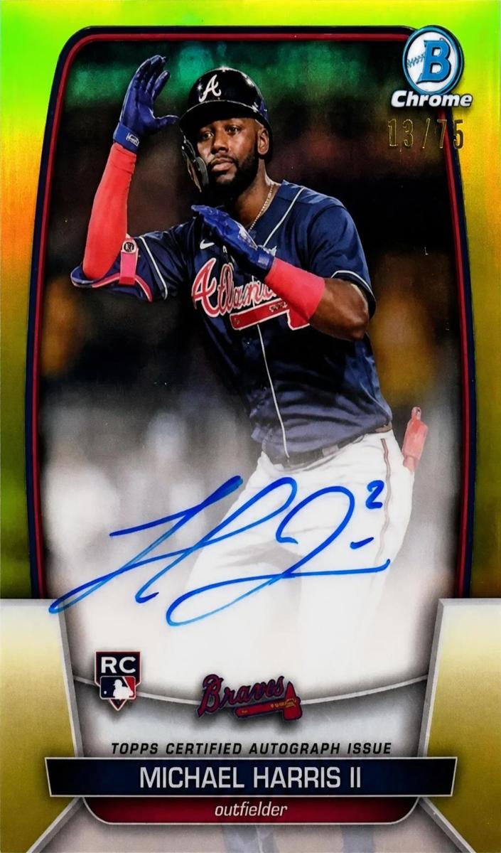 2023 Bowman Refractor Harris front