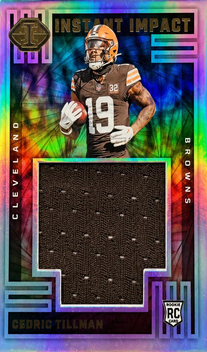 2023 Panini Illusions Cedric Tillman #II-CTN card