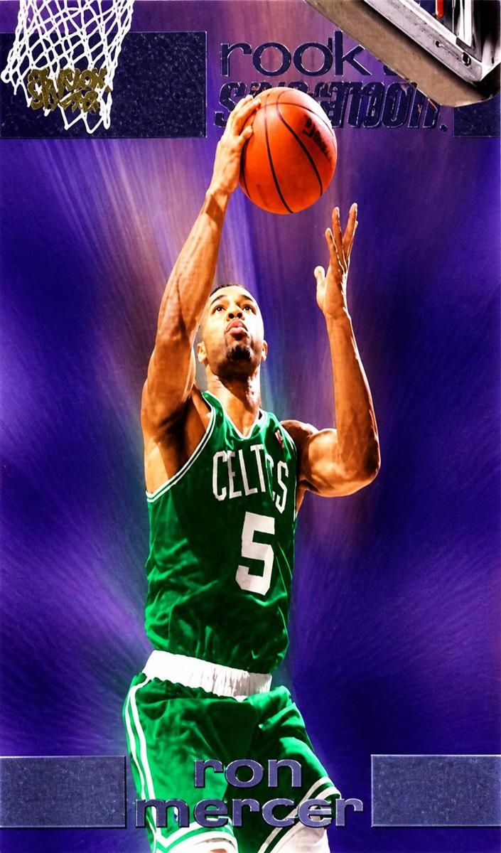 1997 Fleer Ron Mercer #8 card