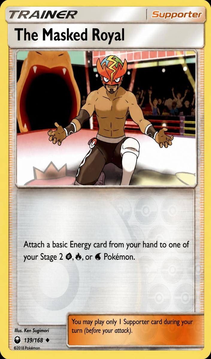 2018 Masked Royal [Reverse Holo] #139