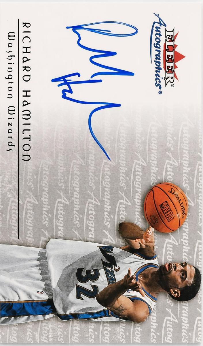 2000 Fleer Richard Hamilton #NNO card