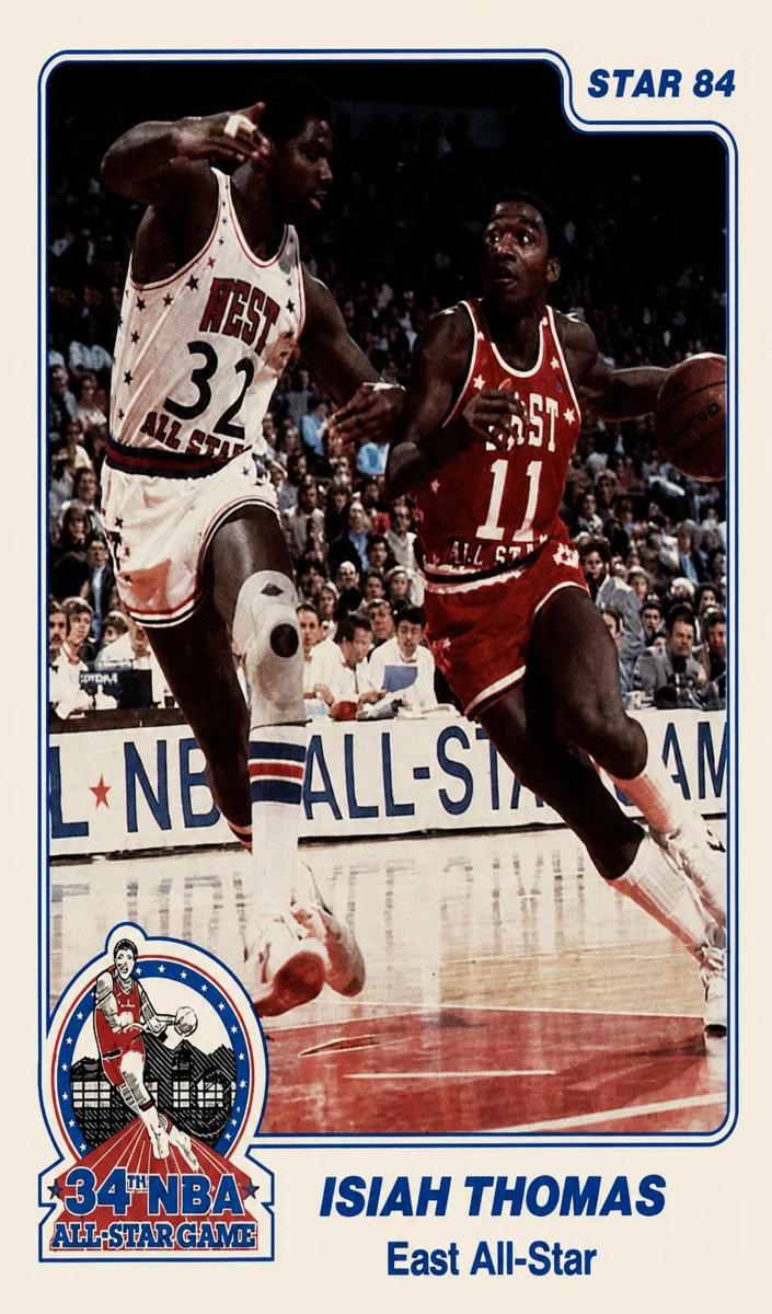 1984 Isiah Thomas [Denver Police] #11
