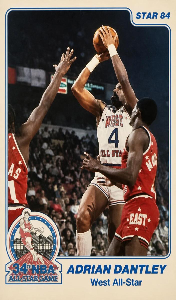 1984 Adrian Dantley [Denver Police] #16