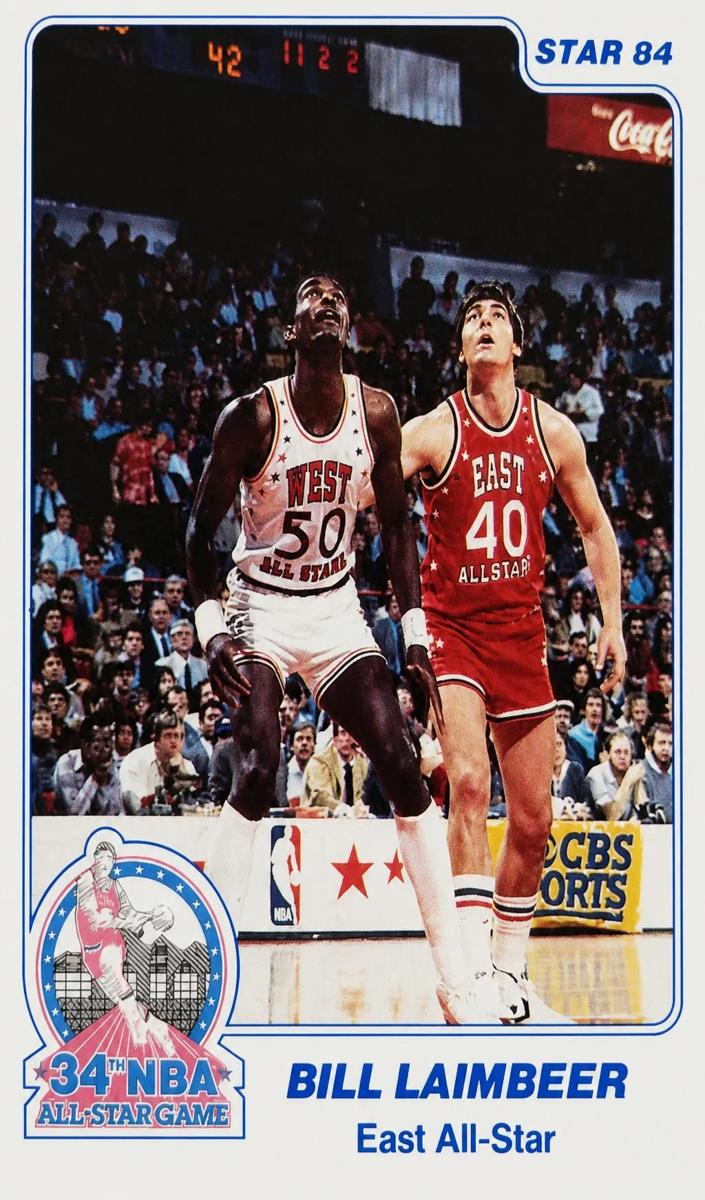 1984 Bill Laimbeer [Denver Police] #6