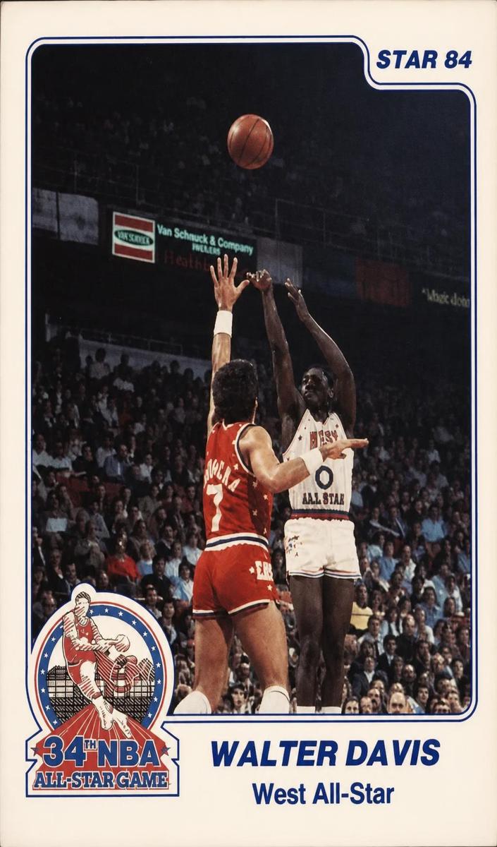 1984 Walter Davis [Denver Police] #17