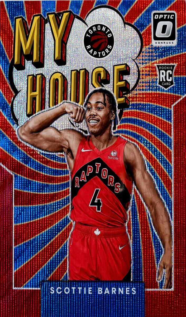 2021 Scottie Barnes [Red Wave] #19