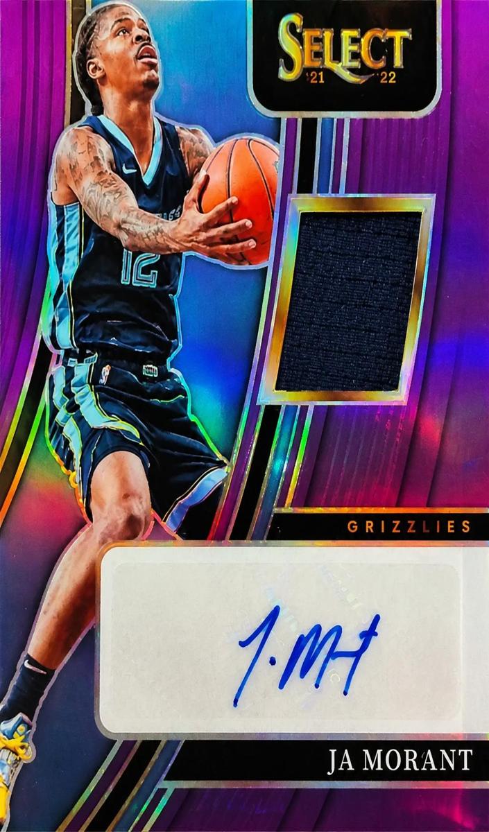 2021 Ja Morant [Purple] #AM-JMT