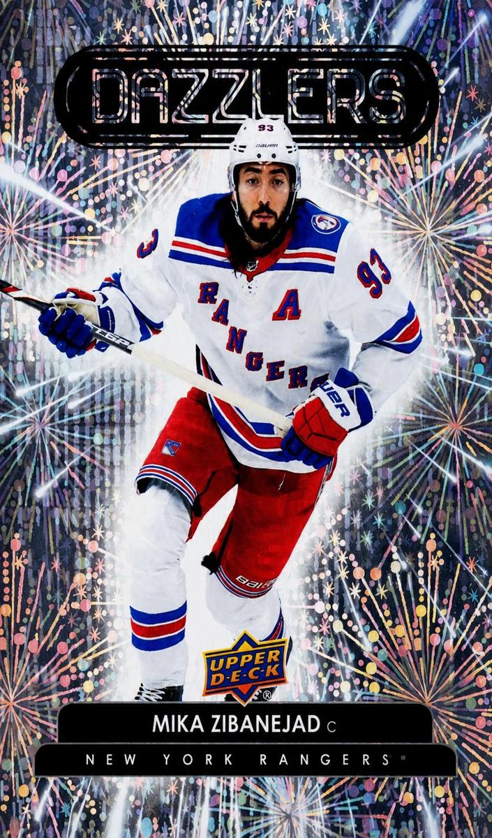 2022 Mika Zibanejad [Orange] #DZ-45