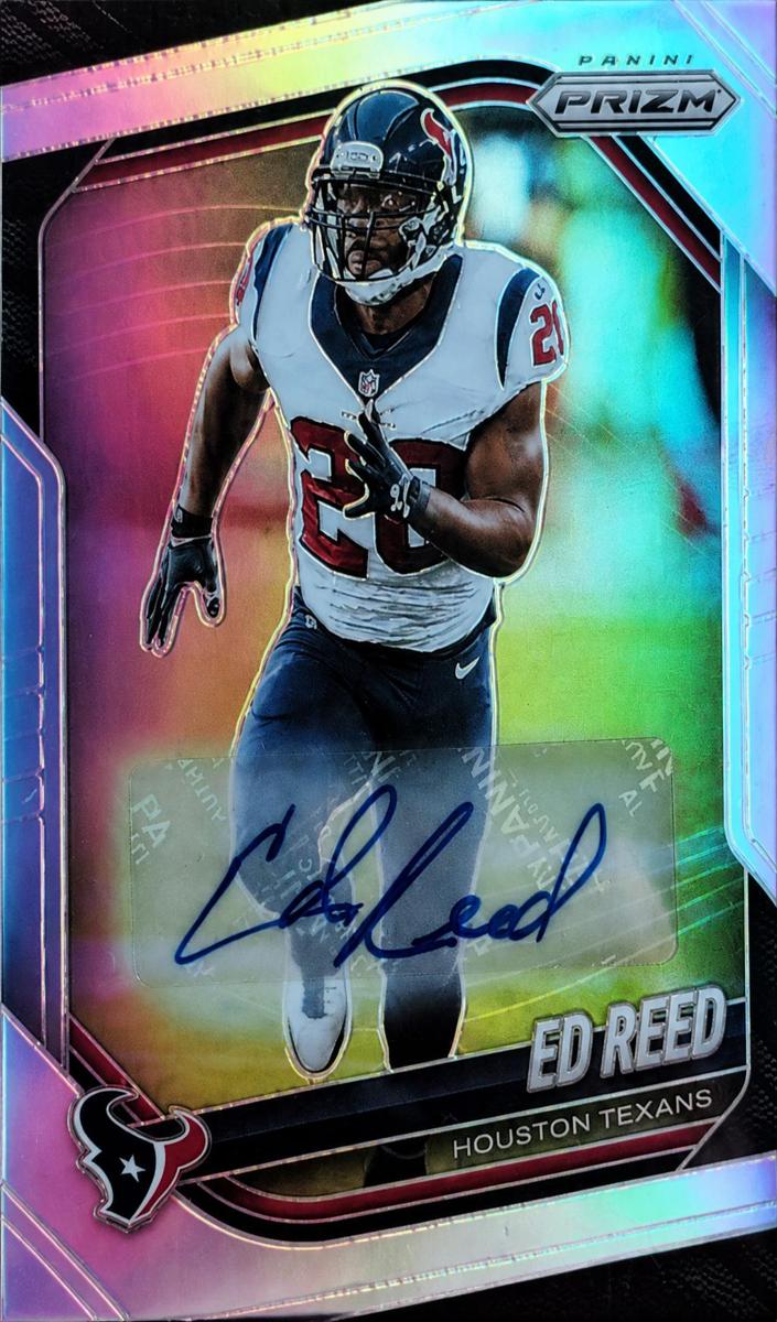 Ed Reed 2025 Prizm Football card