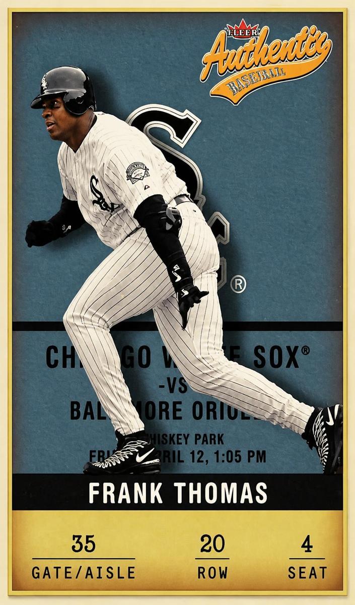 2002 Frank Thomas #20