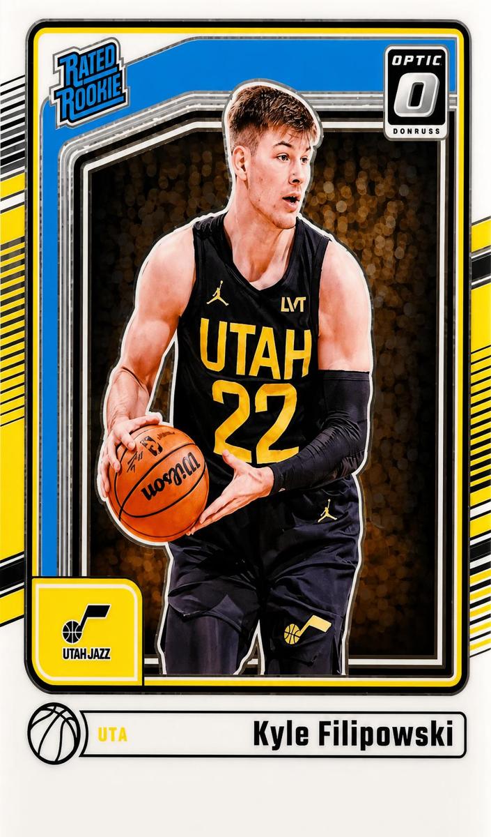 Kyle Filipowski 2024-25 Donruss Optic Basketball card