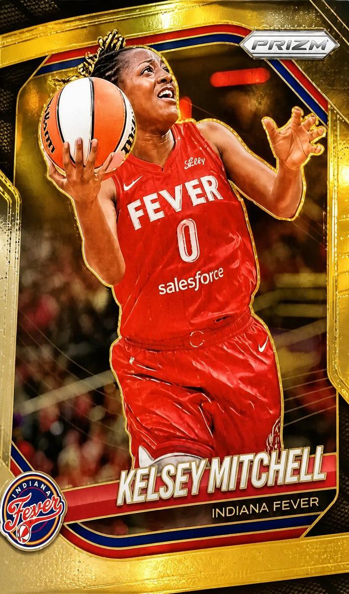 Kelsey Mitchell 2025 Prizm WNBA card