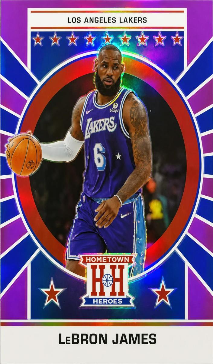 2021 LeBron James [Purple] #663
