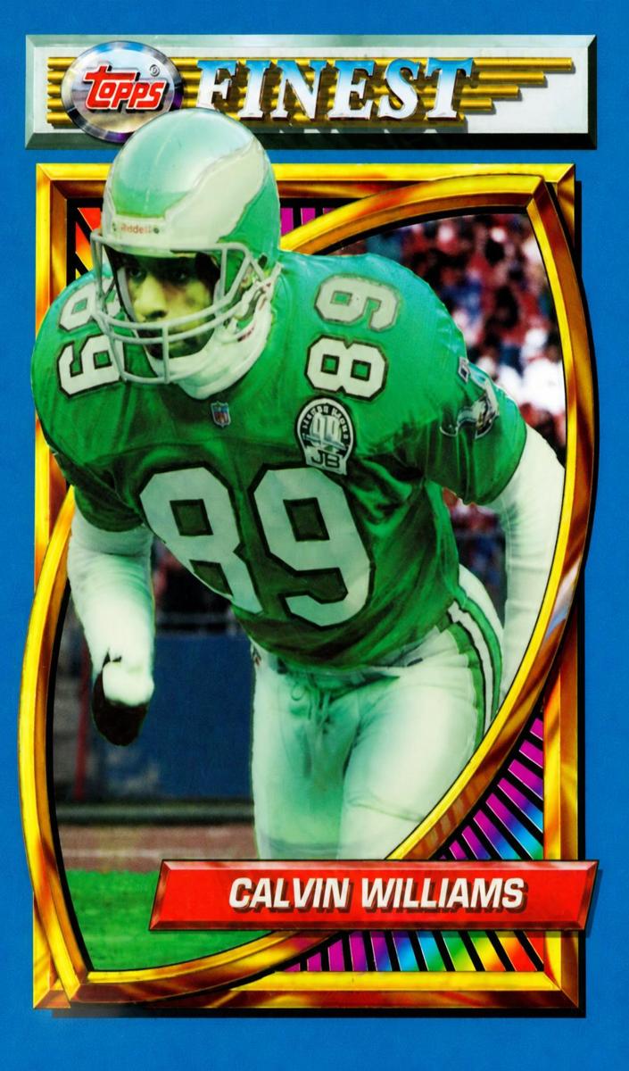 1994 Topps Finest Calvin Williams #2 card