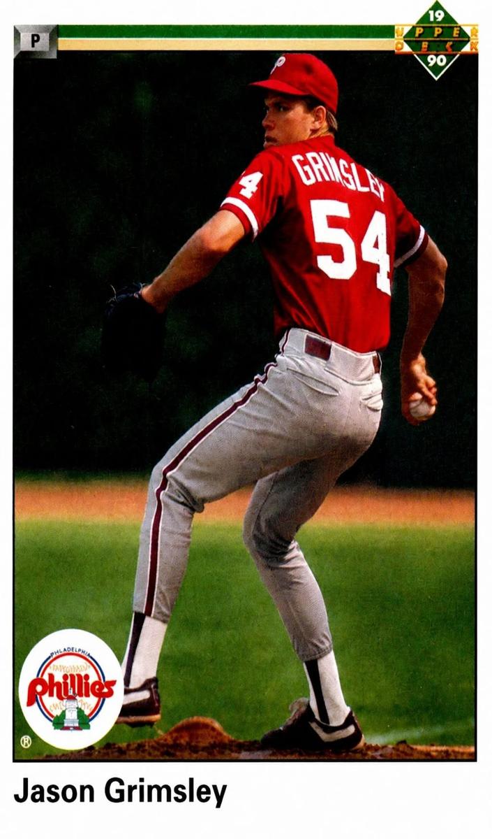 1990 Upper Deck Jason Grimsley #27 card